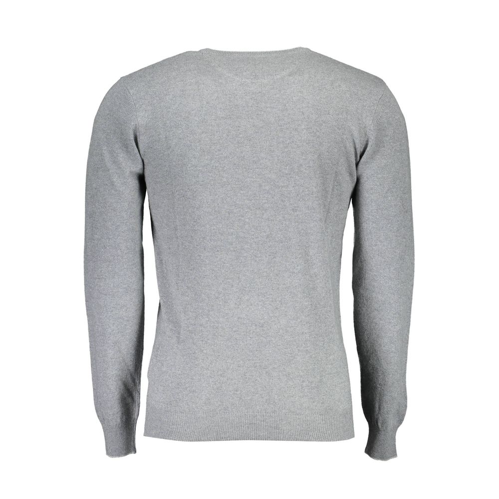 U.S. POLO ASSN. Gray Wool Men Sweater