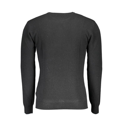 U.S. POLO ASSN. Black Wool Men Sweater