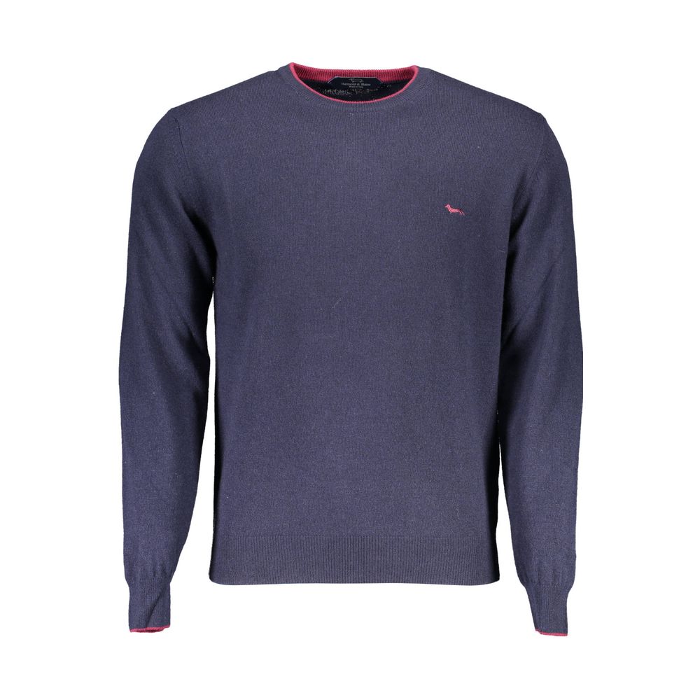 Harmont & Blaine Blue Wool Men Sweater