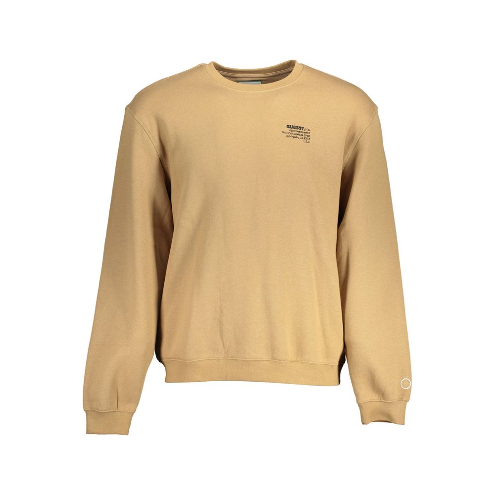 Guess Jeans Beige Cotton Mens Sweater