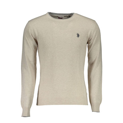 US POLO ASSN. Beige Wollpullover für Herren