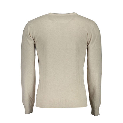 US POLO ASSN. Beige Wollpullover für Herren