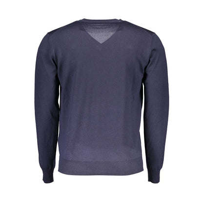 Harmont &amp; Blaine Blauer Wollpullover für Herren