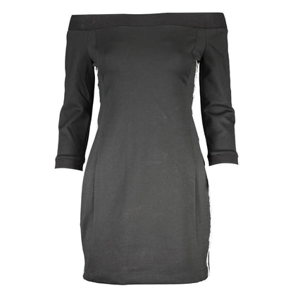 Calvin Klein Black Polyester Women Dress