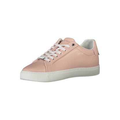 Calvin Klein Damen Sneaker aus rosa Leder