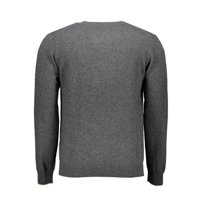 Harmont &amp; Blaine Grauer Wollpullover für Herren