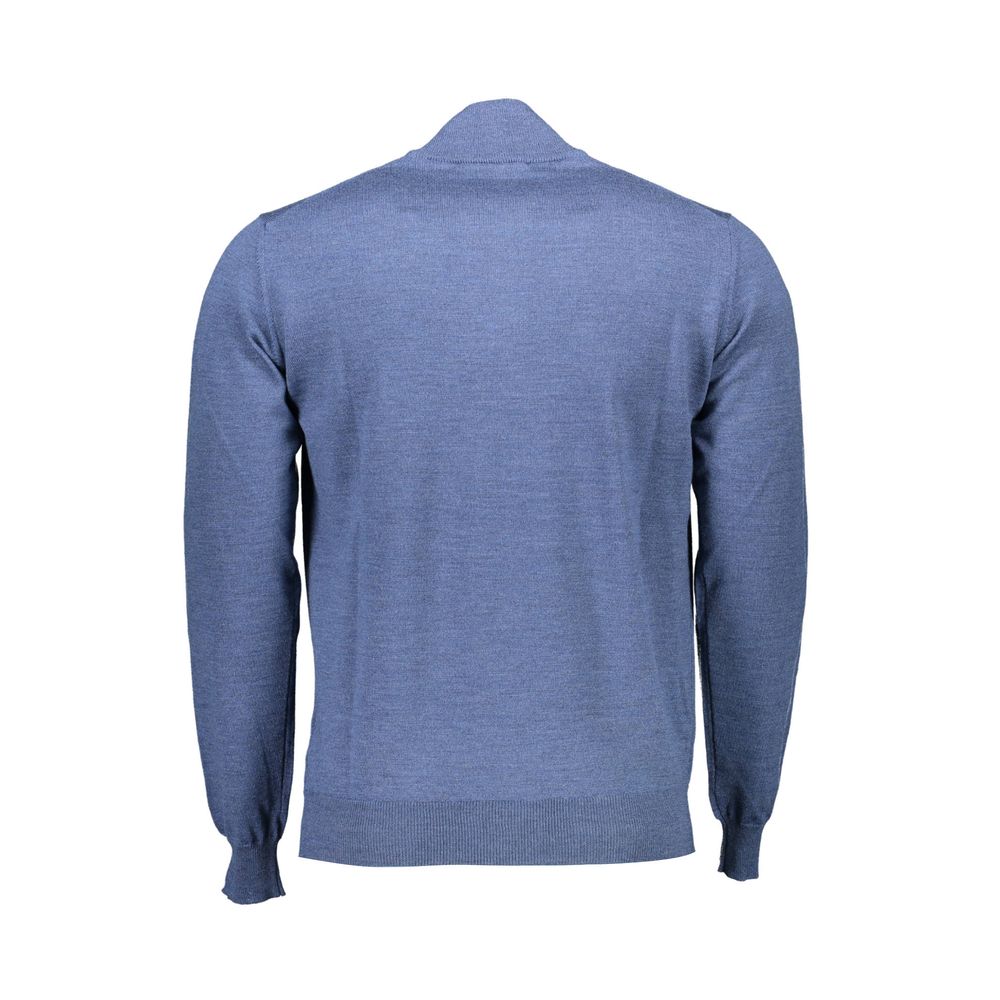 Harmont & Blaine Blue Wool Men Sweater