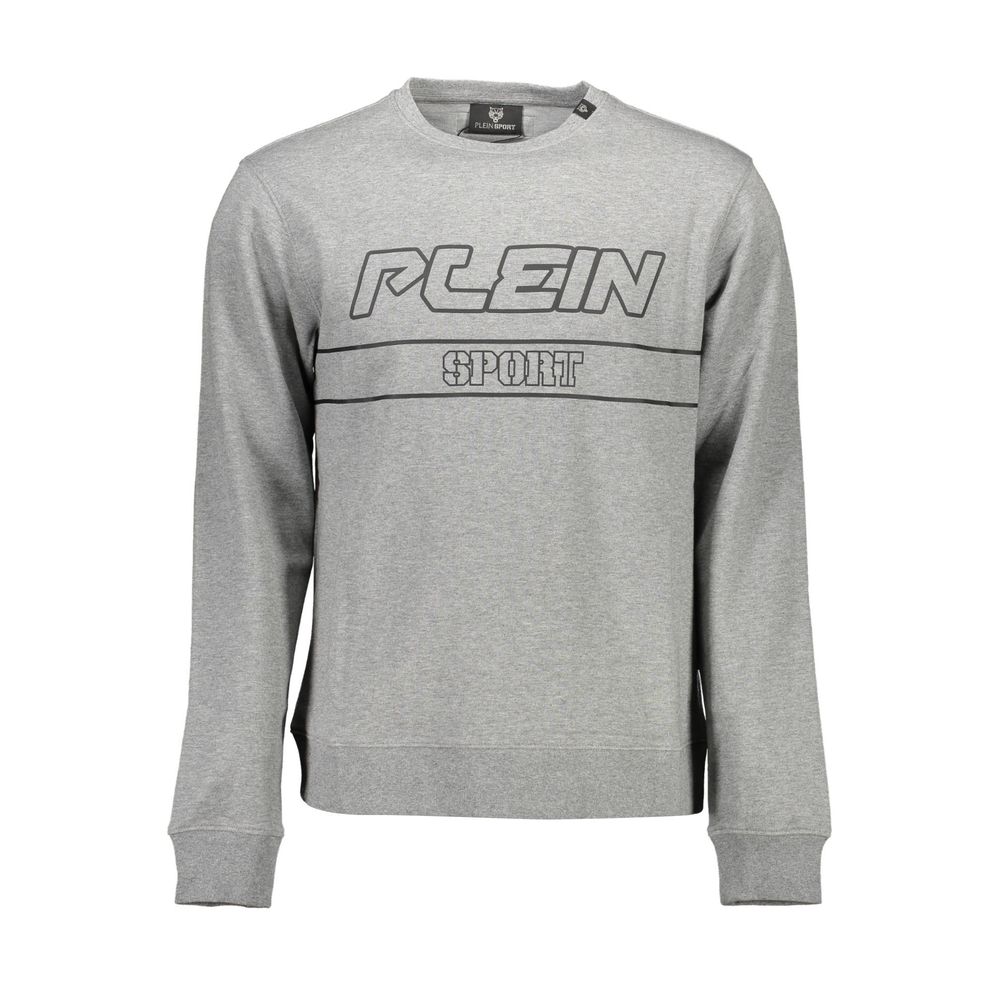 Maglione di cotone grigio