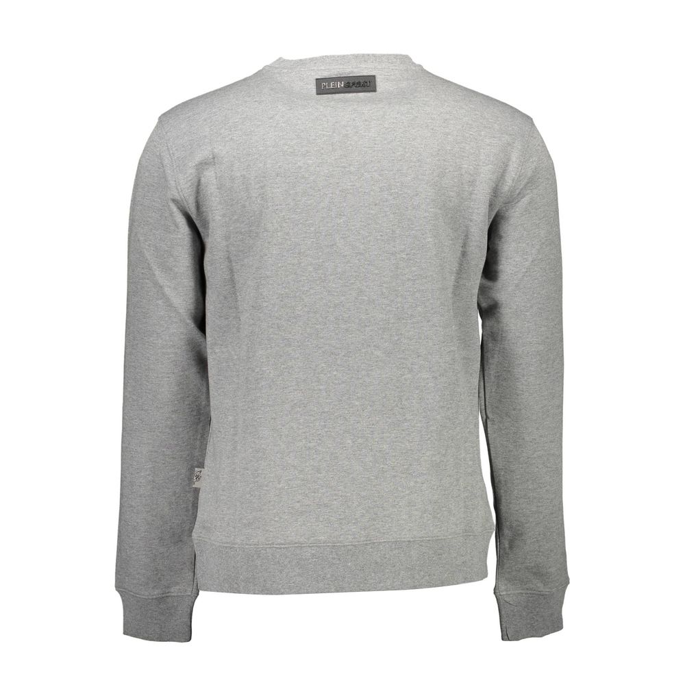 Maglione di cotone grigio