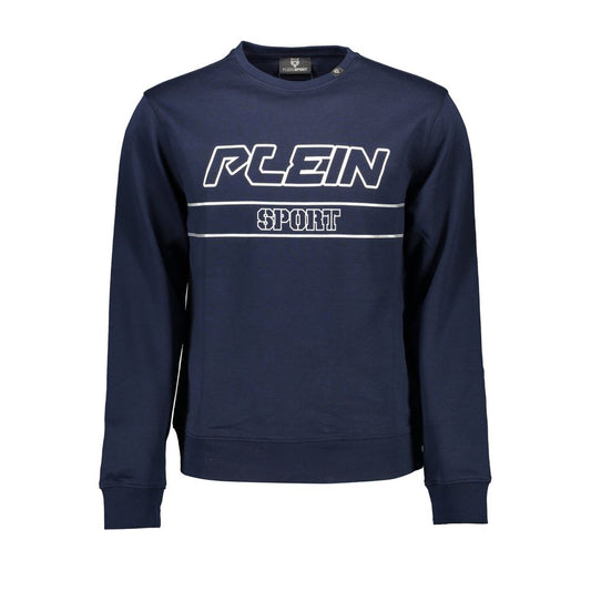 Plein Sport Blauer Baumwollpullover für Herren