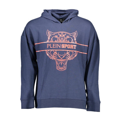 Plein Sport Blauer Baumwollpullover für Herren