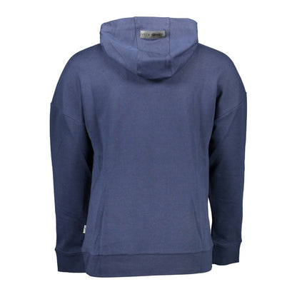 Plein Sport Blauer Baumwollpullover für Herren