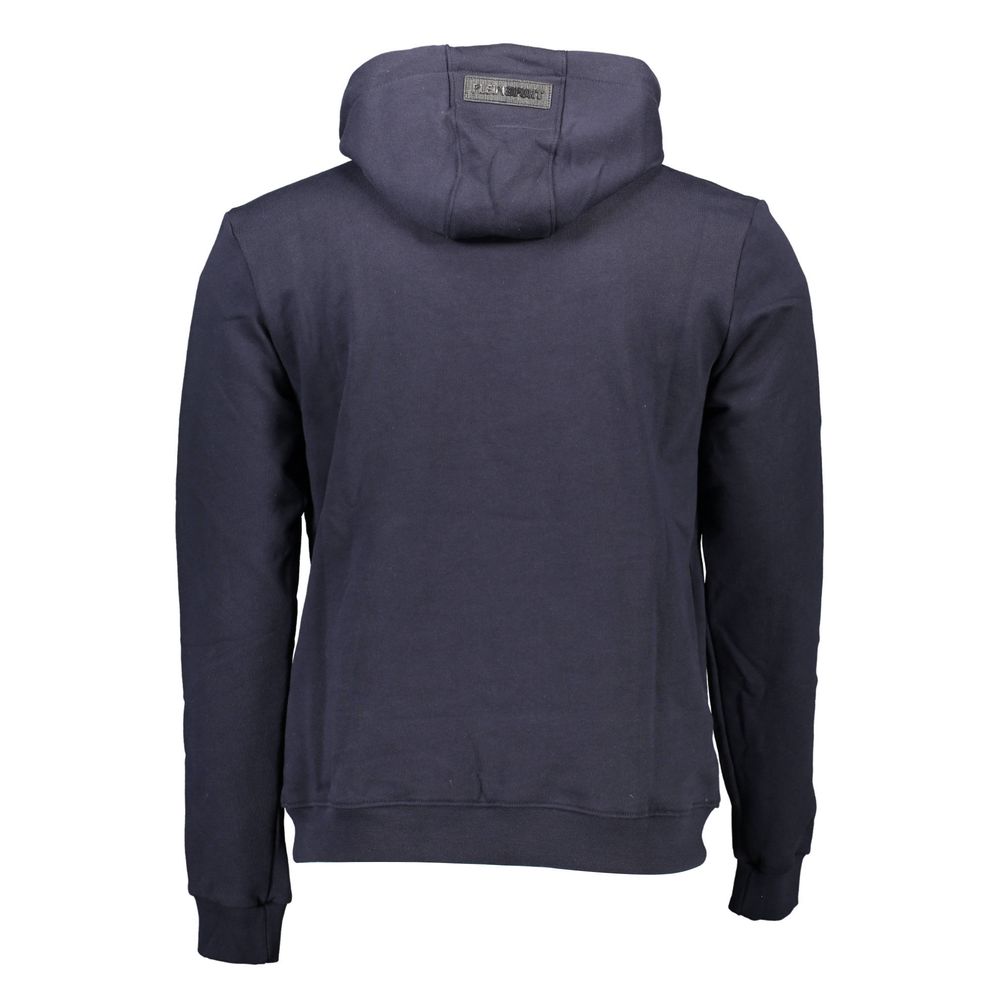 Plein Sport Blauer Baumwollpullover für Herren