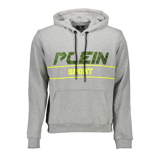 Plein Sport Grauer Baumwollpullover für Herren