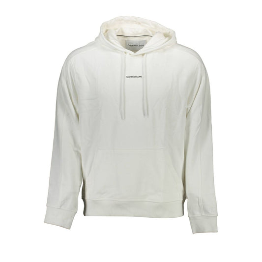 Calvin Klein White Cotton Men Sweater