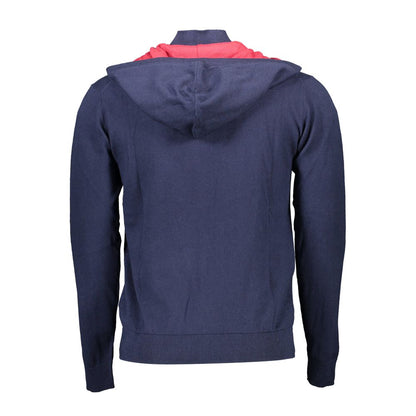 U.S. POLO ASSN. Blue Cotton Men Sweater