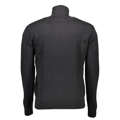 US POLO ASSN. Schwarzer Baumwollpullover für Herren