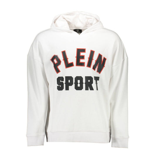 Plein Sport Weißer Baumwollpullover für Herren