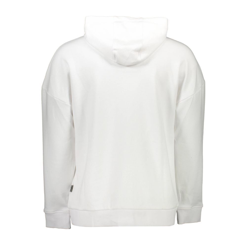 Plein Sport White Cotton Men Sweater