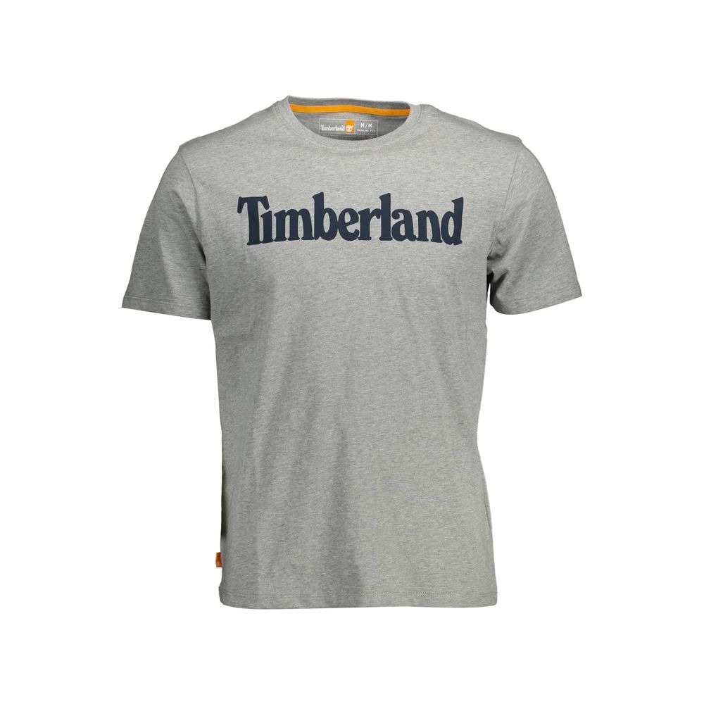 Timberland – Graues Baumwoll-T-Shirt für Herren