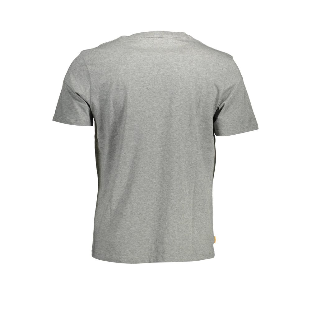 Timberland – Graues Baumwoll-T-Shirt für Herren