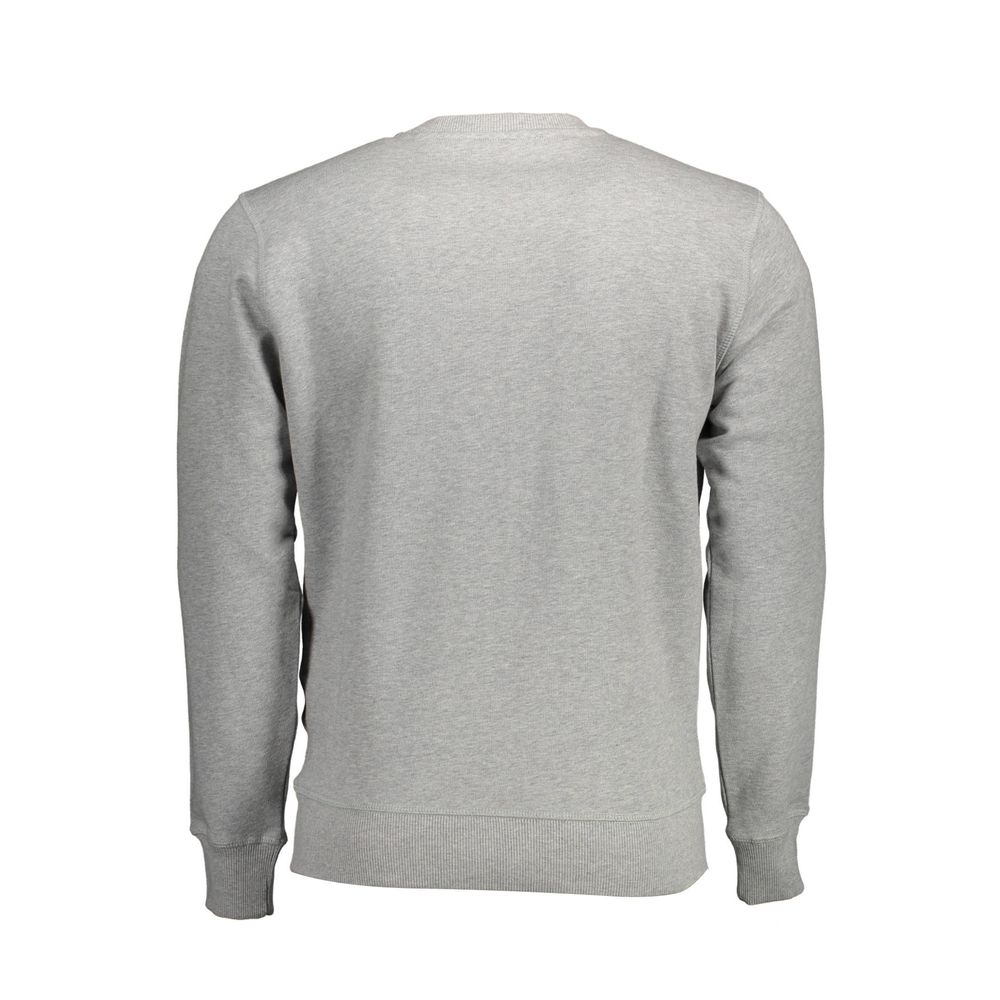 Maglione di cotone grigio