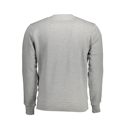 North Sails Gray Cotton Men Sweater