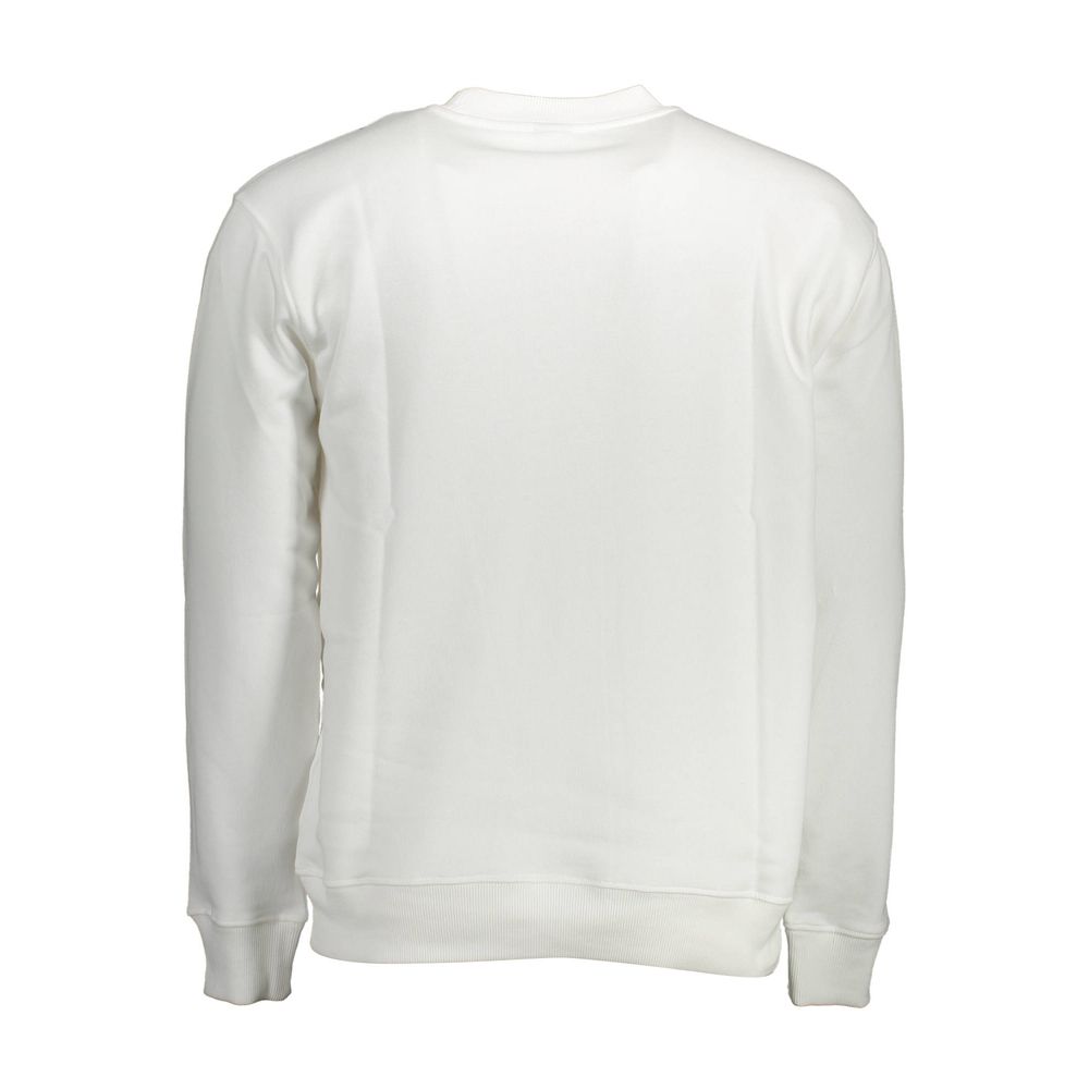 North Sails White Cotton Men Sweater