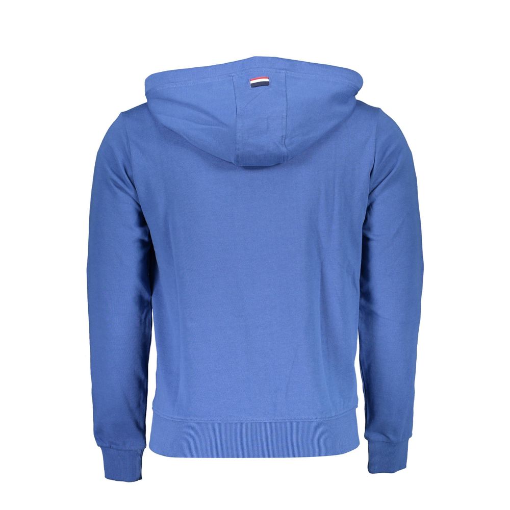 U.S. POLO ASSN. Blue Cotton Men Sweater