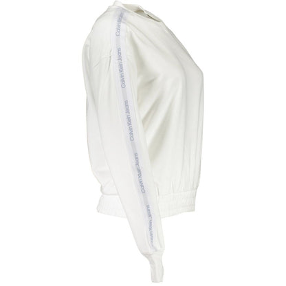 Calvin Klein White Cotton Women Sweater