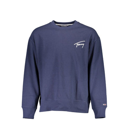 Tommy Hilfiger – Blauer Baumwollpullover für Herren