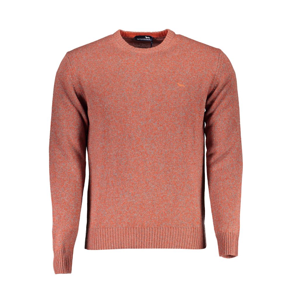 Harmont & Blaine Red Wool Men Sweater