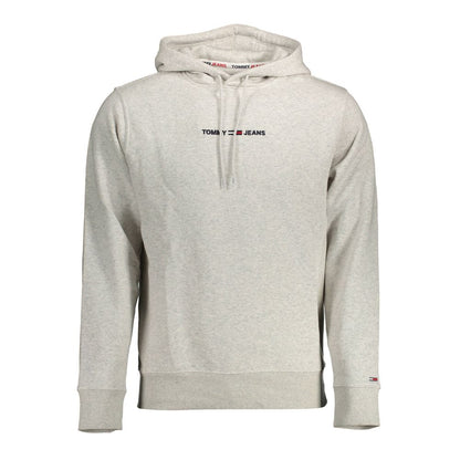 Tommy Hilfiger – Grauer Baumwollpullover für Herren