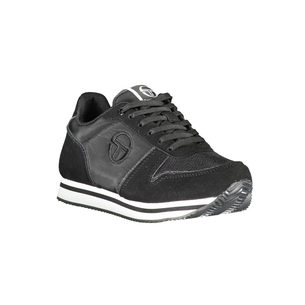 Sergio Tacchini – Schwarzer Polyester-Sneaker für Damen