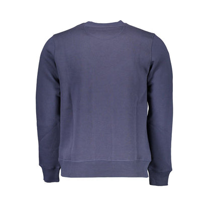 North Sails Blue Cotton Men Sweater