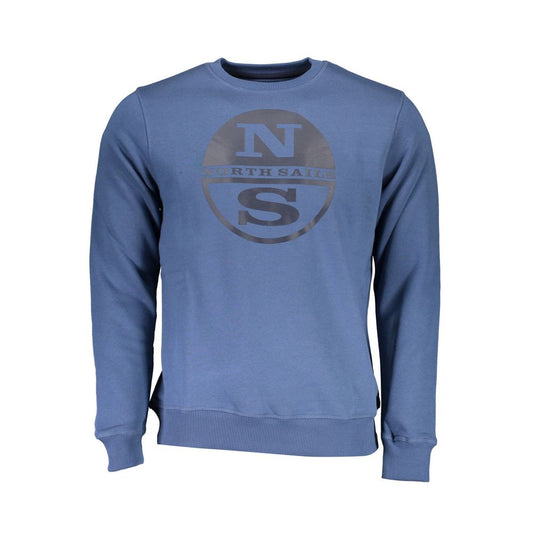 North Sails Blauer Baumwollpullover für Herren