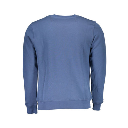 North Sails Blue Cotton Men Sweater