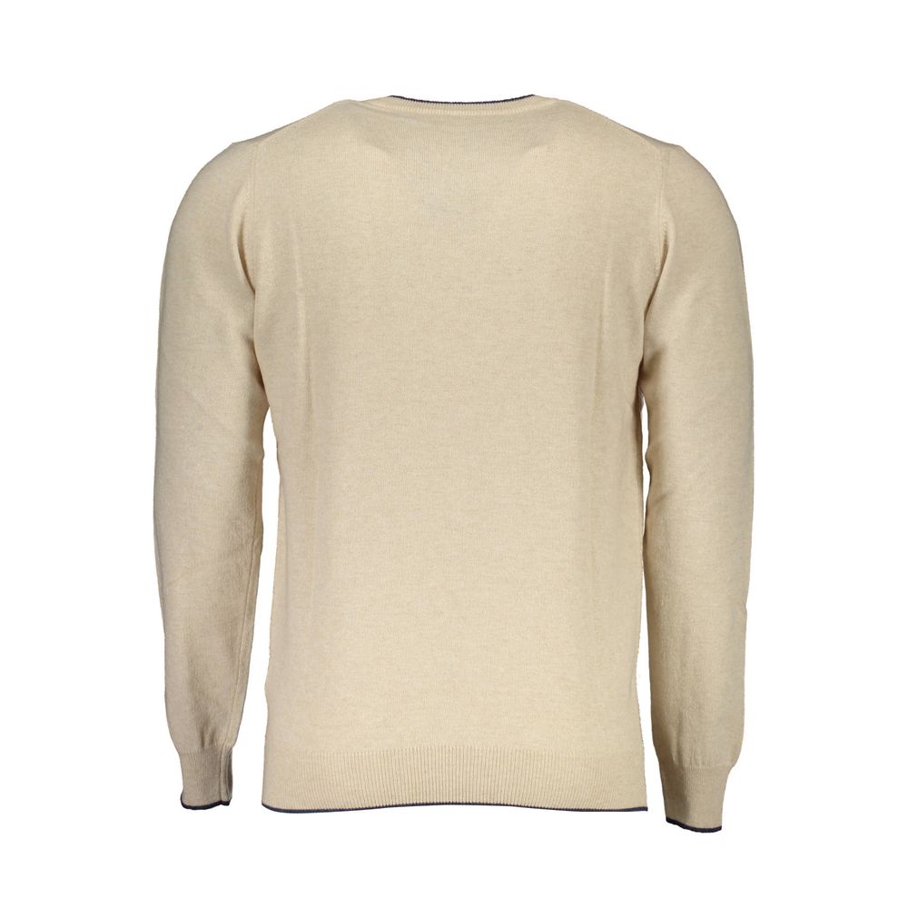 North Sails Beige Wollpullover für Herren