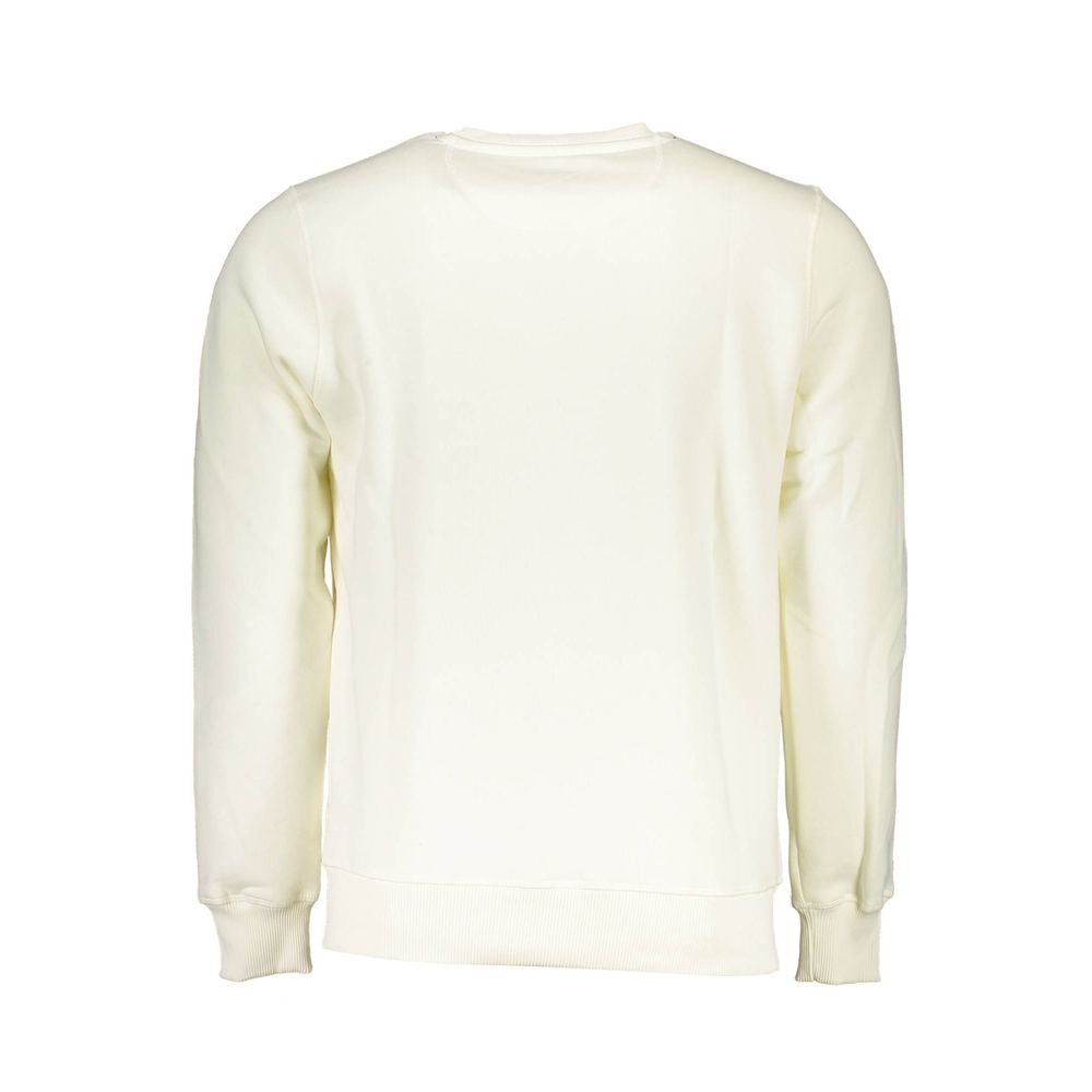 North Sails White Cotton Men Sweater