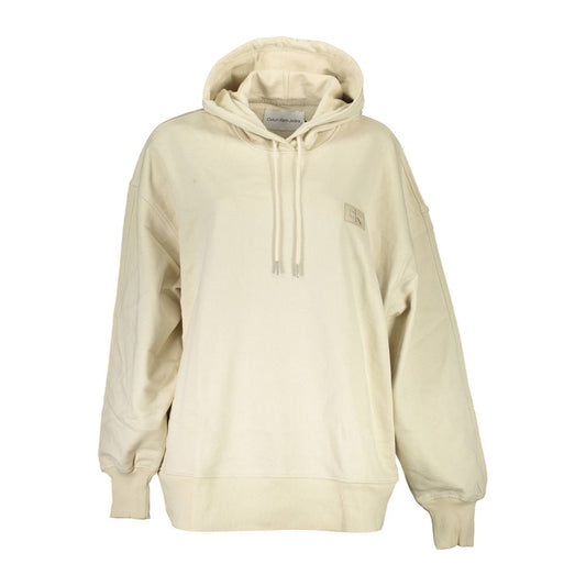 Calvin Klein Beige Baumwollpullover für Damen