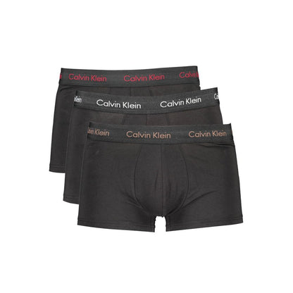 Calvin Klein Trunk Pack aus schwarzer Baumwolle für Herren