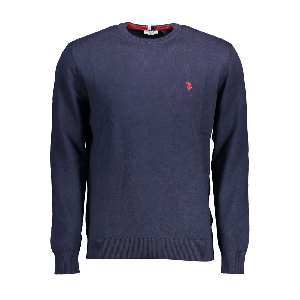 US POLO ASSN. Blauer Baumwollpullover für Herren