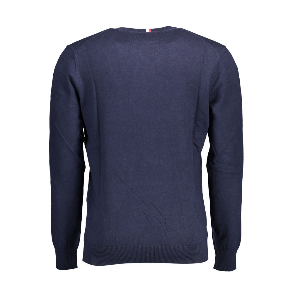 US POLO ASSN. Blauer Baumwollpullover für Herren