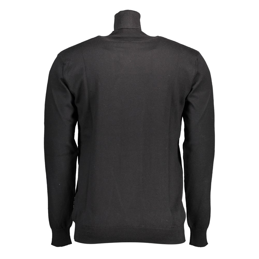 U.S. POLO ASSN. Black Cotton Men Sweater