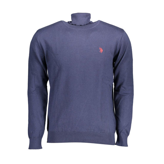 US POLO ASSN. Blauer Baumwollpullover für Herren