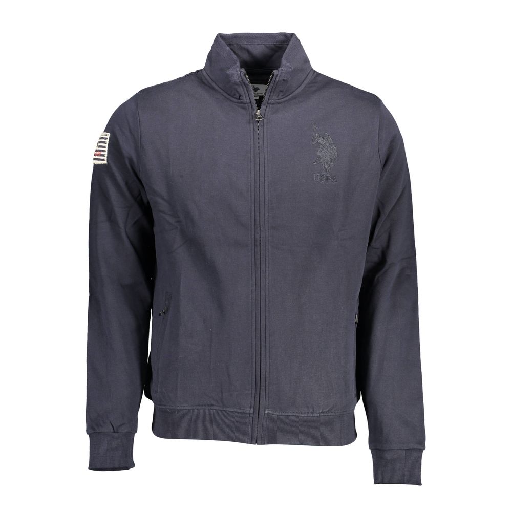 US POLO ASSN. Blauer Baumwollpullover für Herren