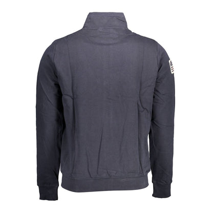 US POLO ASSN. Blauer Baumwollpullover für Herren