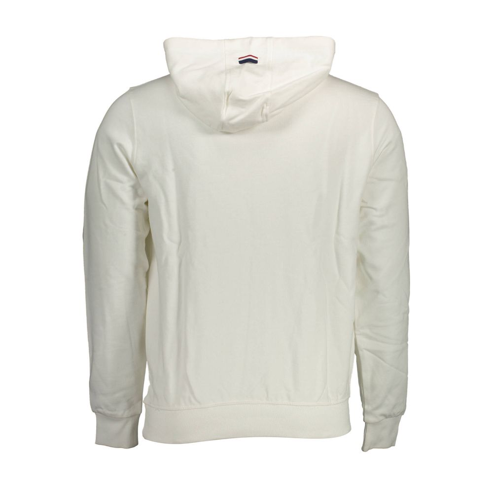 U.S. POLO ASSN. White Cotton Men Sweater