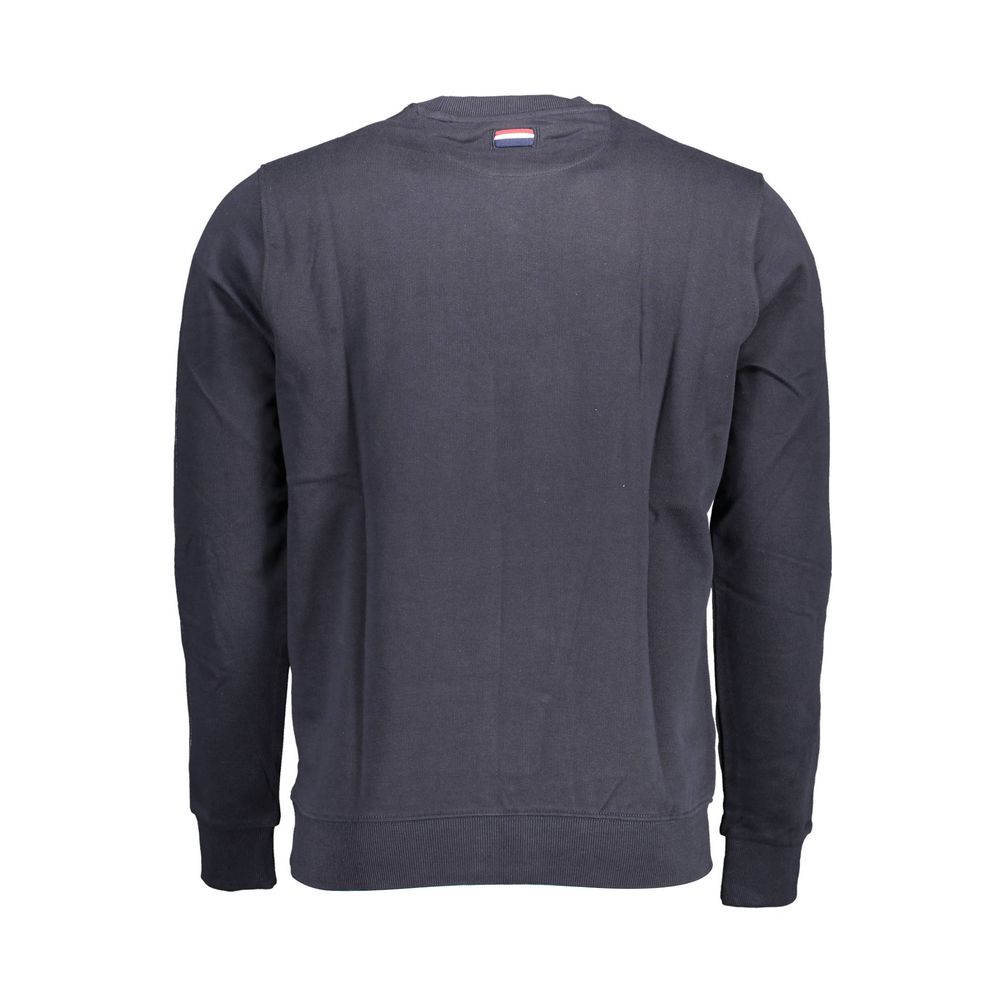 U.S. POLO ASSN. Blue Cotton Men Sweater