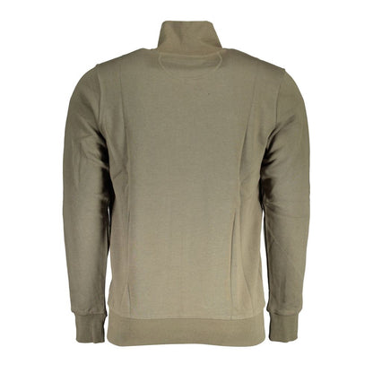 La Martina Green Cotton Men Sweater